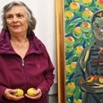 Боянка Аракчиева, моделът на художника Владимир Димитров – Майстора за картината „Девойка (Боянка)“, известна като „Момичето с ябълки“, посети Бургаската художествена галерия (БХГ) „Петко Задгорски“ и се срещна със своя...